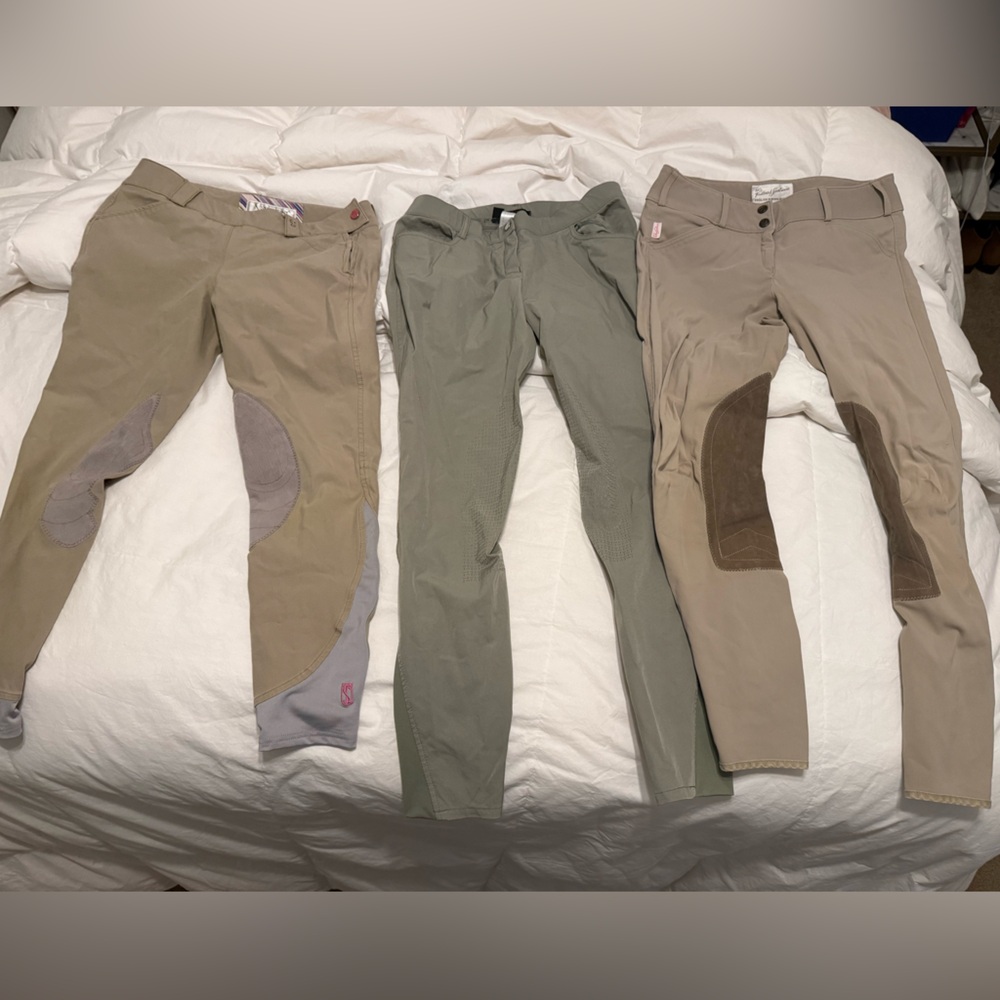 Bundle of breeches: Tailored Sportsman, HKM, Tredstep